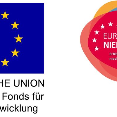 Logo: Europa fr Niedersachsen - EFRE Frderung fr die niederschsischen Regionen